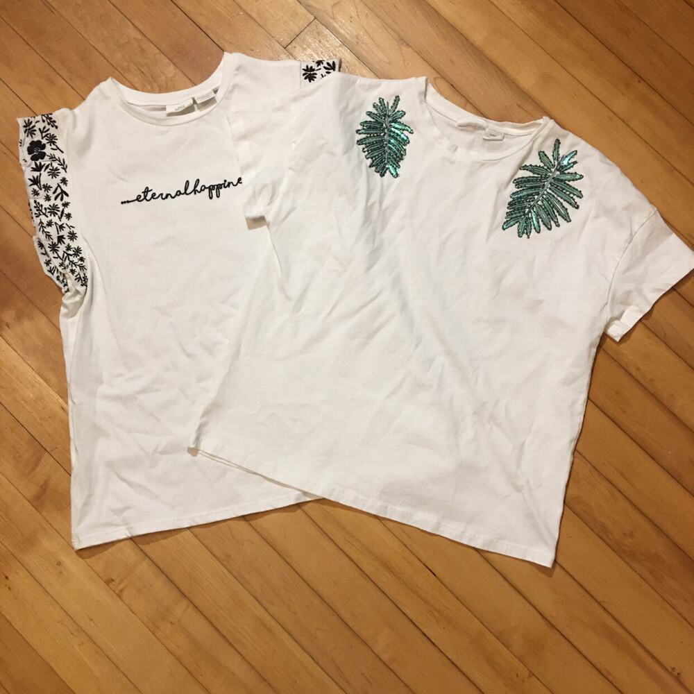 Mango White Tropical Tee Bundle
